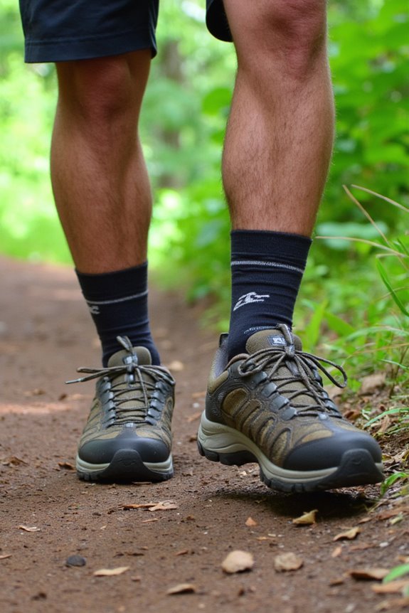 performance footwear for hiking