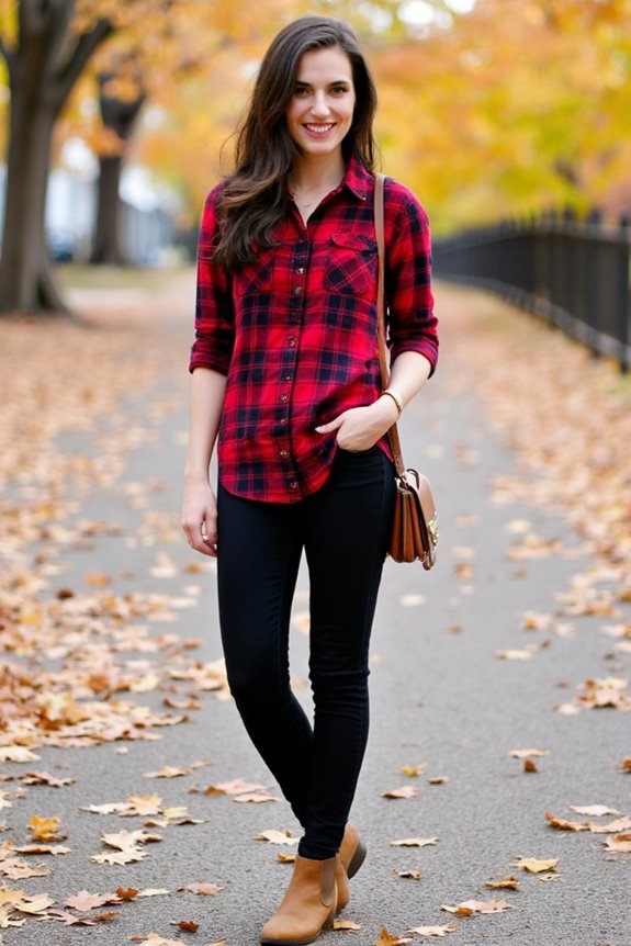 plaid shirts chelsea boots style